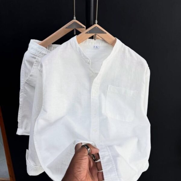 Pure Linen With Short Knickers